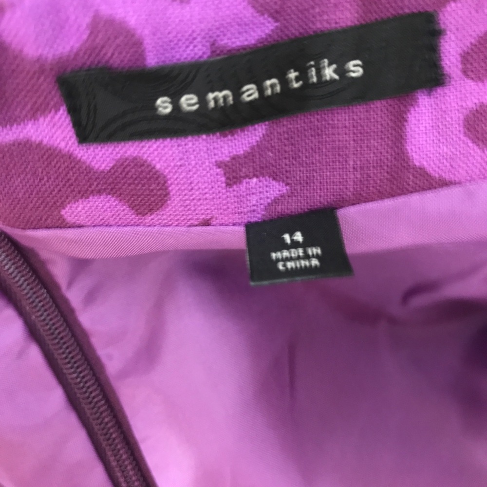 Semantiks Linen Pencil Skirt - Size US 14 - Picture 4 of 6